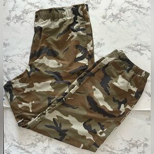 Air Jordan MVP Camouflage Athletic Jogger Pants FZ3529-380 Men’s Size 2XL